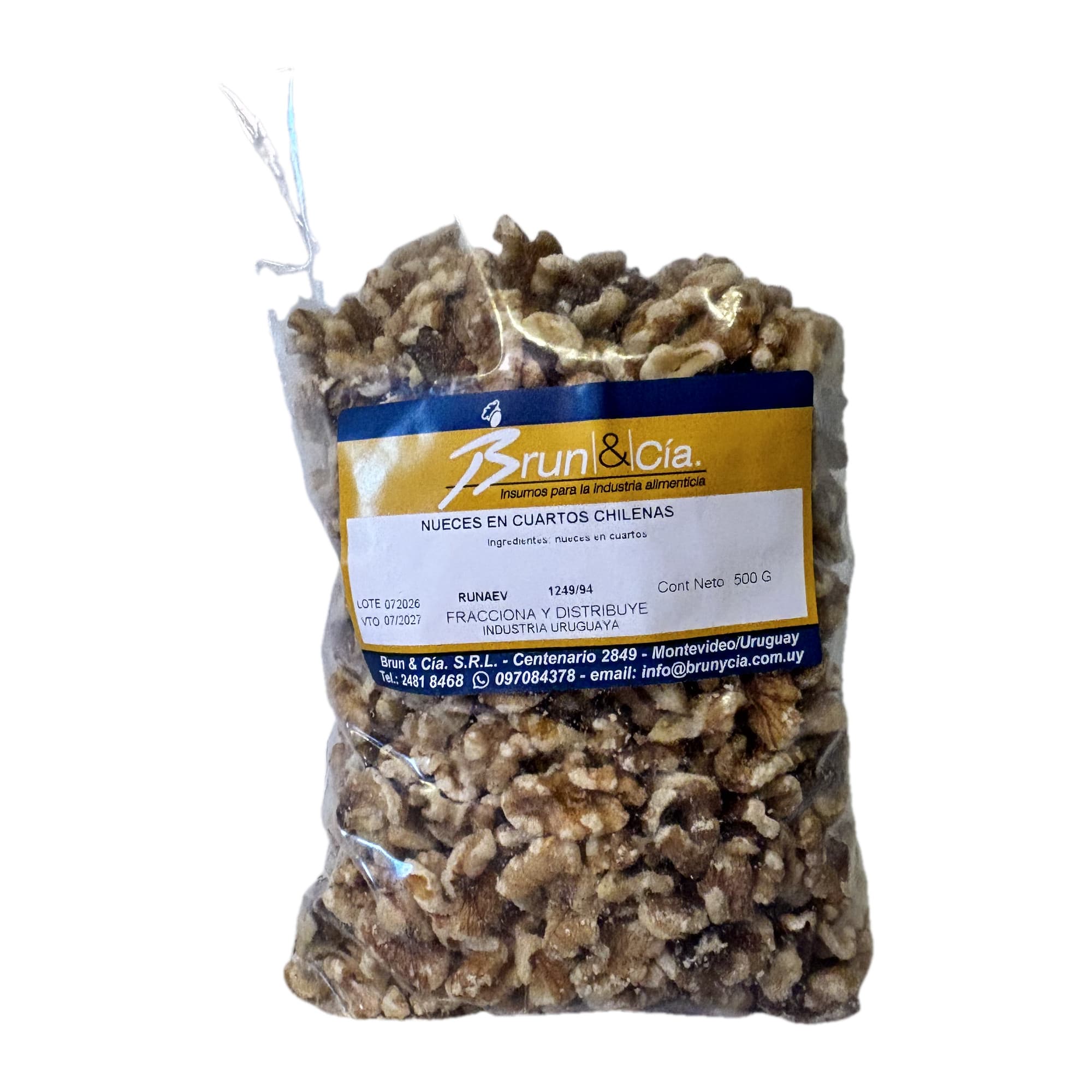 Nueces en cuartos, foto 1 de 3