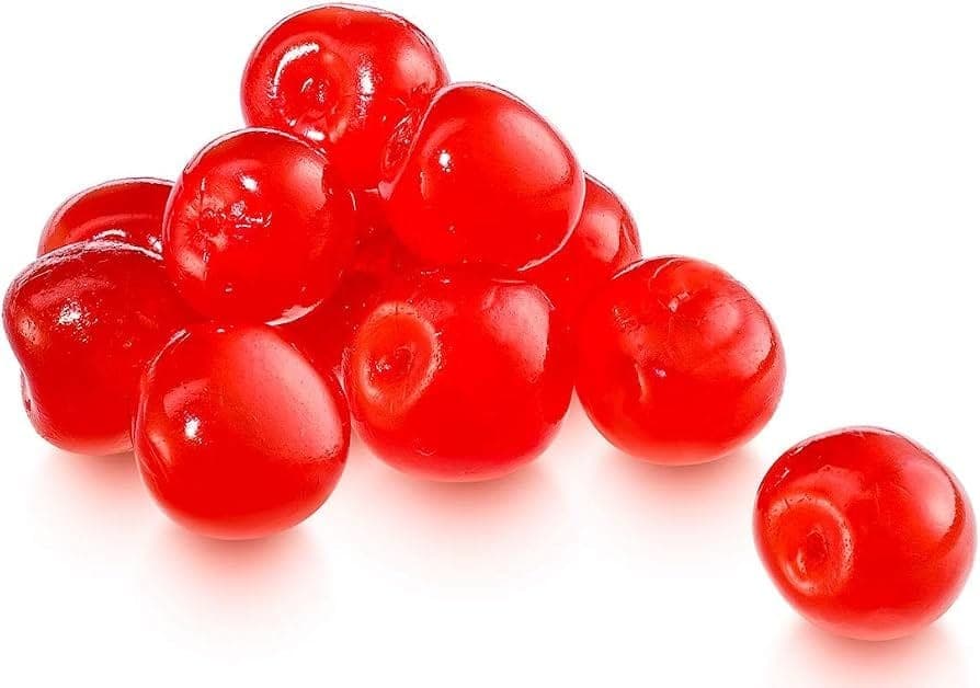 Cerezas marrasquino rojas, foto 2 de 2